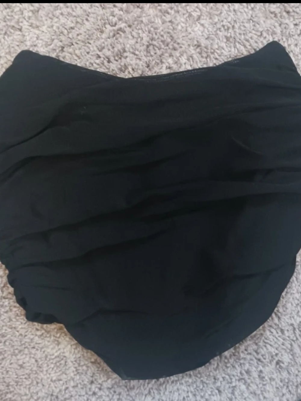 Classic Black Women's Top, Sleek Layered Design